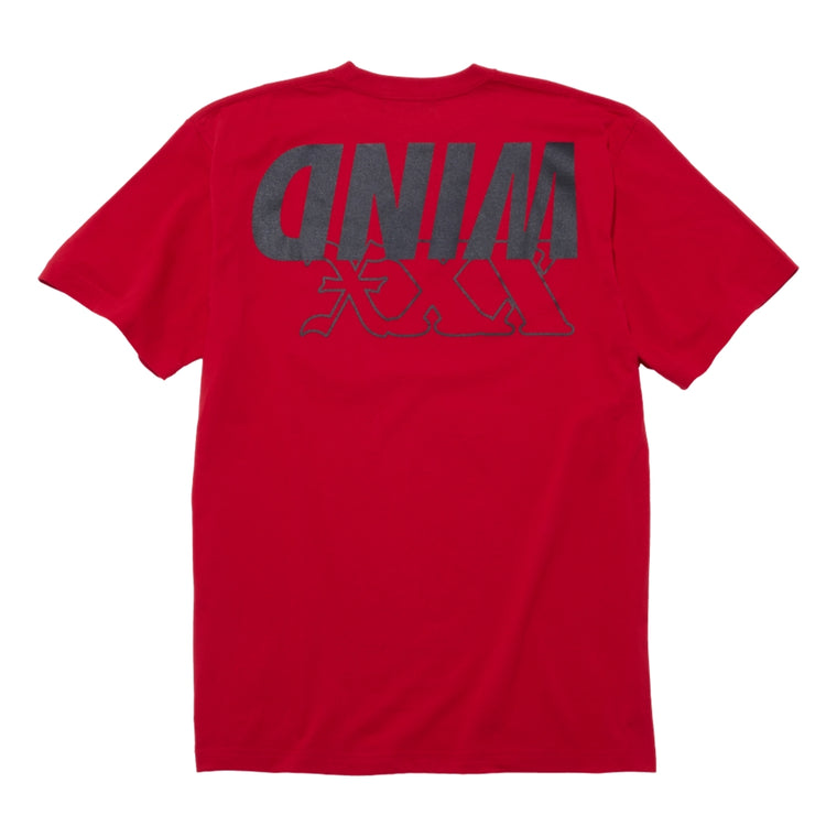 WIND AND SEA T-SHIRT-RED