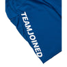 TEAMJOINED JOINED® ADAPT LOGO SPLICING PERFORMANCE SHORTS-BLUE