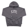TEAMJOINED TJTC™ FLEECE OVERSIZED HOODIE-DARK GREY