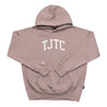 TEAMJOINED TJTC™ FLEECE OVERSIZED HOODIE-DUSTY GREY