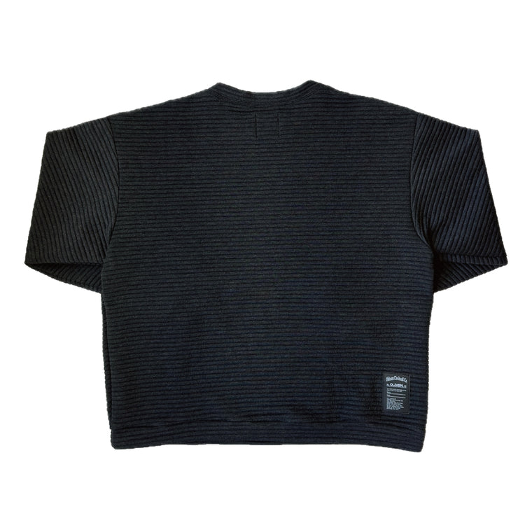 OLDISM TECH EMBROIDERY SWEATER-GREY