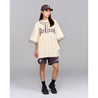 TEAMJOINED TJTC™ GOTHIC JERSEY OVERSIZED-WHITE