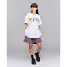 TEAMJOINED TJTC™ COLOR ALPHABET HEAVY OVERSIZED-WHITE