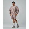 TEAMJOINED TJTC™ FLEECE OVERSIZED SWEATSHIRT-KHAKI