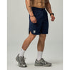 TEAMJOINED TJTC™ FLOCK BADGE D-MESH V2 SHORTS-DARK BLUE