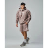 TEAMJOINED TJTC™ FLEECE OVERSIZED HOODIE-DUSTY GREY