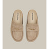 ARTICLE NO. VAGABOND LEATHER KHAKI DRIFT CLOGS-BEIGE
