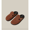 ARTICLE NO. VAGABOND SUEDE BRICK RED DRIFT CLOGS-BRICK / RED