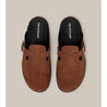 ARTICLE NO. VAGABOND SUEDE BRICK RED DRIFT CLOGS-BRICK / RED
