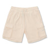 TEAMJOINED JOINED® WAFFLE POCKET SHORTS-CREAMIE