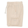 TEAMJOINED JOINED® WAFFLE POCKET SHORTS-CREAMIE