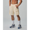 TEAMJOINED JOINED® WAFFLE POCKET SHORTS-CREAMIE