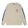 CONSIGNMENT- STUSSY WRENCH LS TEE-KHAKI