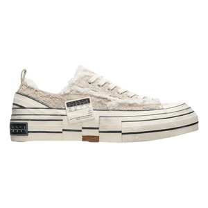 XVESSEL XVESSEL LOWS WHITE SUEDE-WHITE