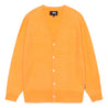 CONSIGNMENT- STUSSY BRUSHED CARDIGAN-PEACH