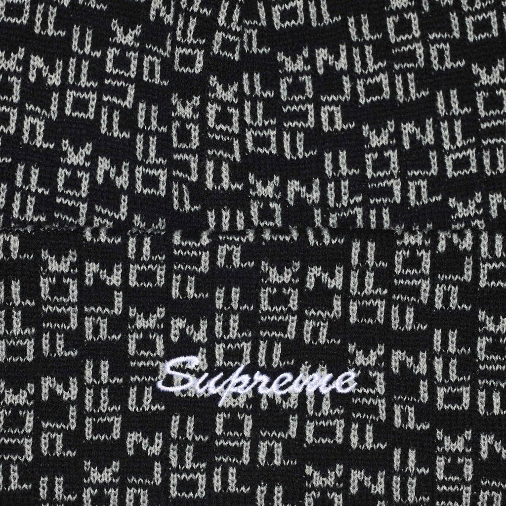 SUPREME FUCK OFF BEANIE-BLACK - Popcorn Store