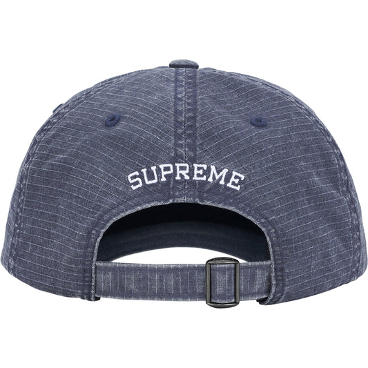SUPREME ARABIC LOGO RIPSTOP 6-PANEL-NAVY