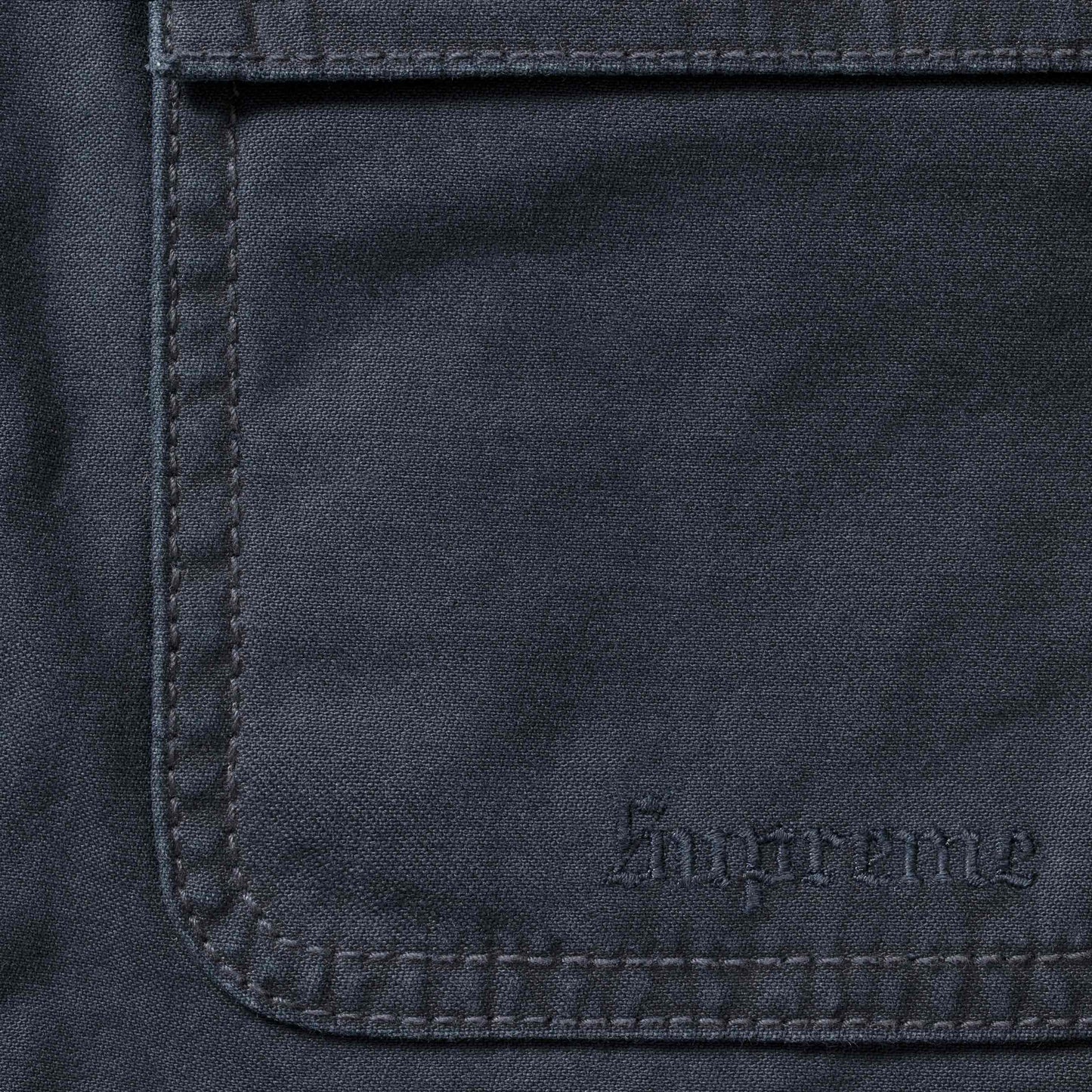 SUPREME CORDURA TWILL UTILITY JACKET-NAVY