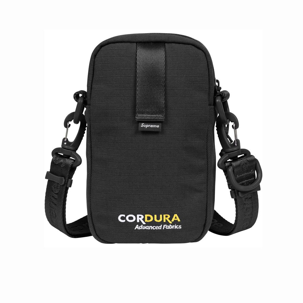 SUPREME SHOULDER BAG-BLACK - Popcorn Store