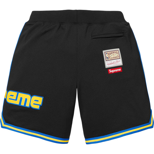 SUPREME MITCHELL & NESS® TEAMS BASKETBALL SHORT-BLACK