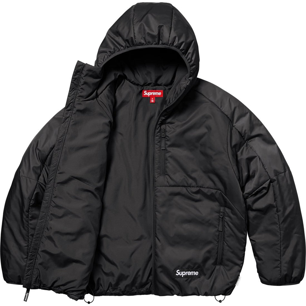 SUPREME WINDSTOPPER® INSULATED HOODED JACKET-BLACK