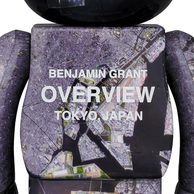 MEDICOM TOY BE@RBRICK 100% & 400% BENJAMIN GRANT「OVERVIEW」TOKYO-PURPLE