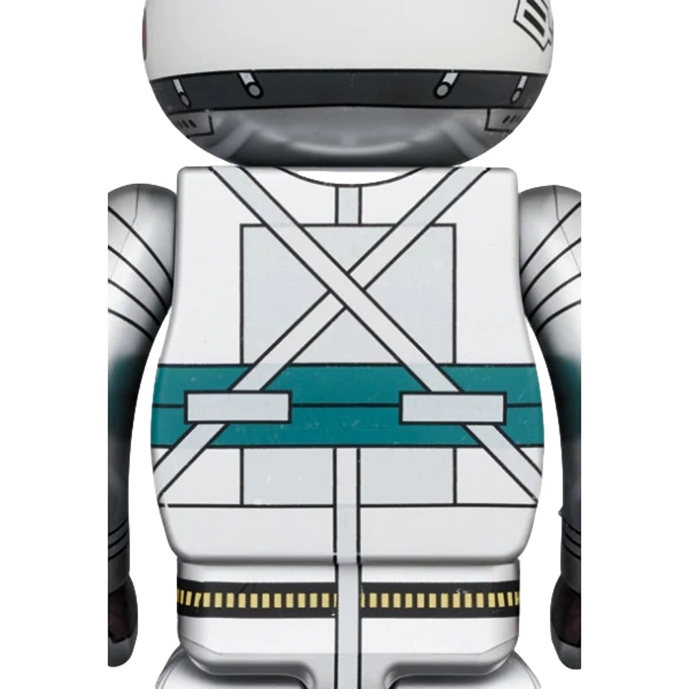 MEDICOM TOY BE@RBRICK 100% & 400% PROJECT MERCURY ASTRONAUT-WHITE