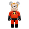 MEDICOM TOY BE@RBRICK MR.INCREDIBLE 100% & 400%-RED