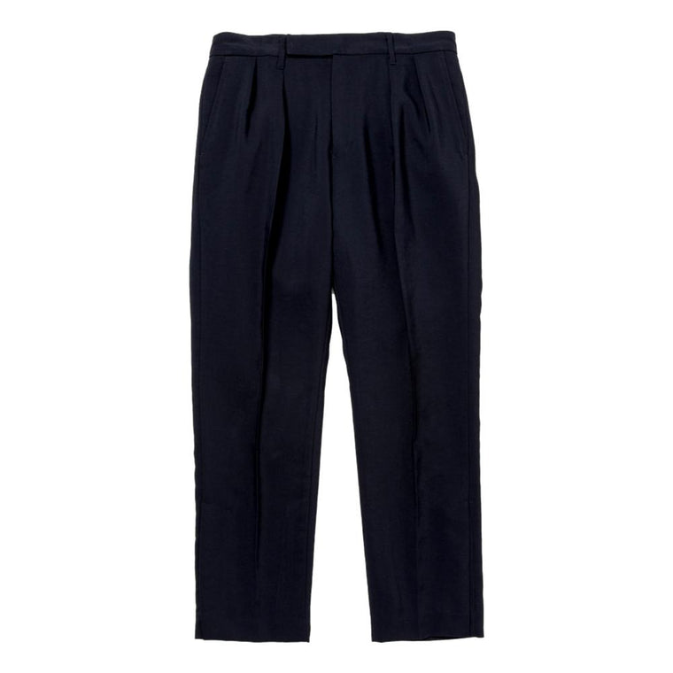 MEANSWHILE BLUR TROUSER-NAVY