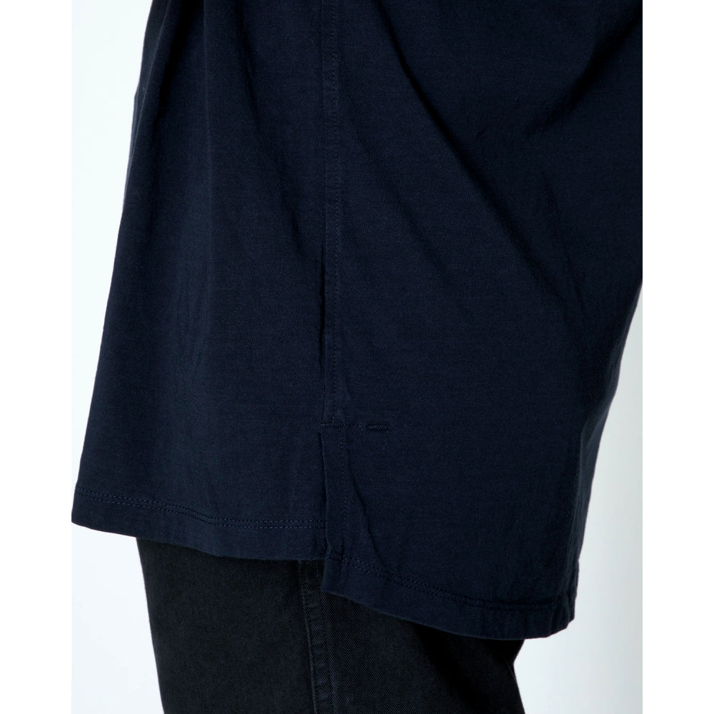 NONNATIVE DWELLER S/S TEE "BOWERY"-NAVY