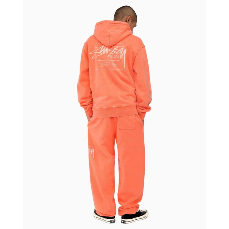 CONSIGNMENT- STUSSY DYED STUSSY DESIGNS PANT-PEACH