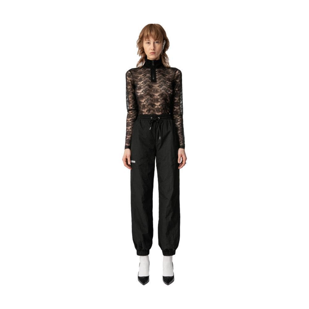 HAN KJOBENHAVN TRACK PANTS - BLACK NYLON-BLACK