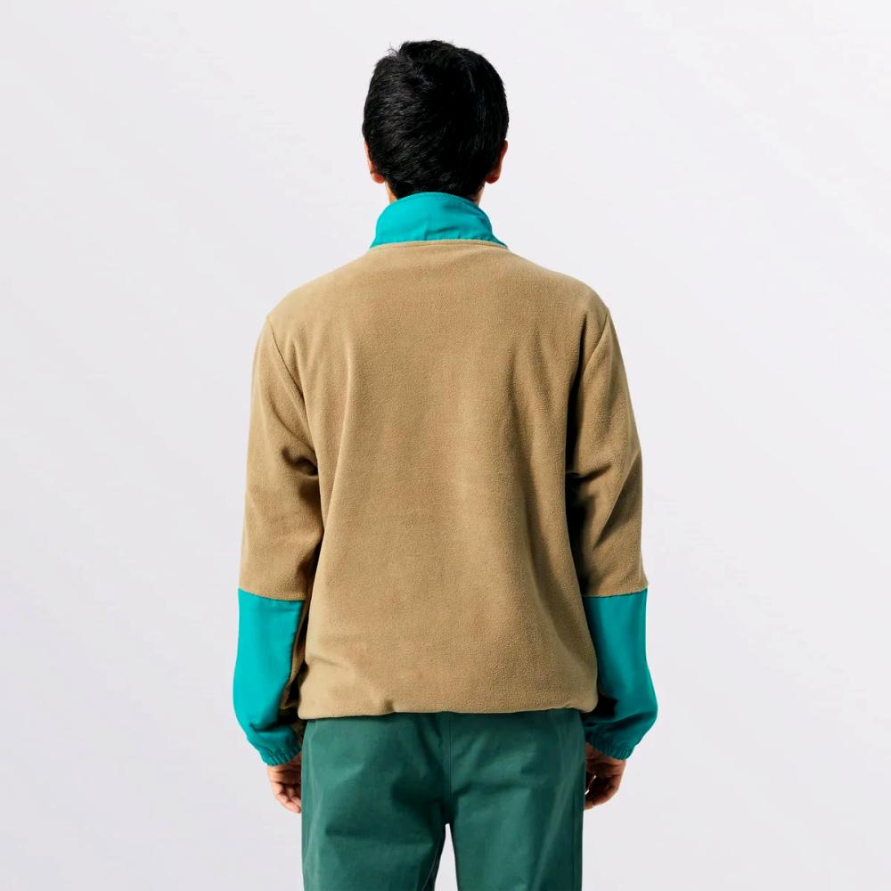 HUF RANGE QUARTER ZIP POLAR FLEECE-OLIVE