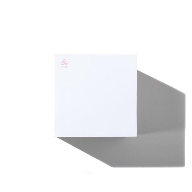 AntiSocialSocialClub REMINDER STICKY NOTES -PINK