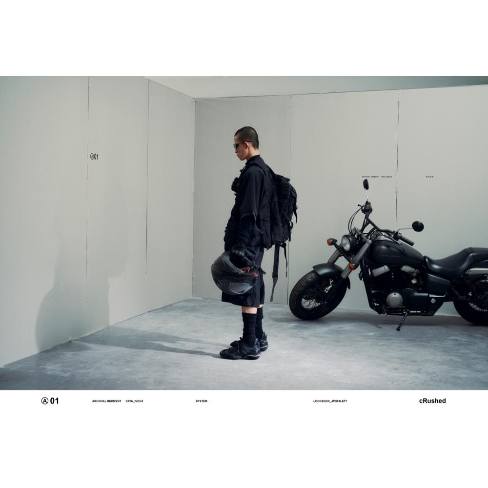 ARCHIVAL REINVENT TEFLONR ARC_INDUX VEST 01-BLACK