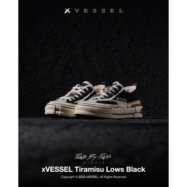 RAFFLE - xVESSEL Tiramisu Lows Black @POPCORN