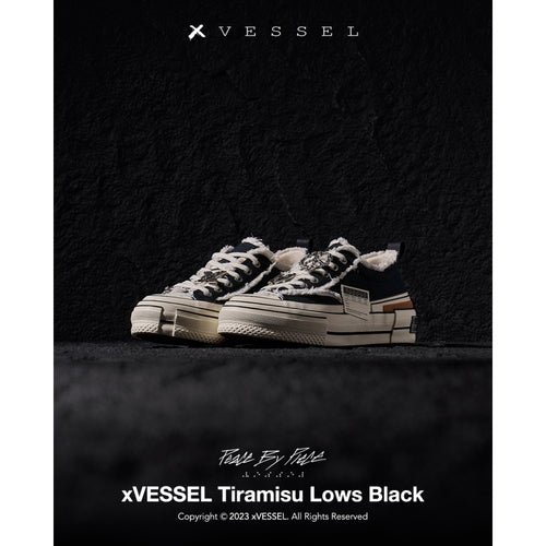 RAFFLE - xVESSEL Tiramisu Lows Black @POPCORN