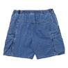 NINE POINT NINE ELEMENT 3D POCKET SHORTS-DENIM