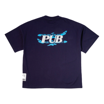PUBLISH FLIGHT NOW TEE-NAVY