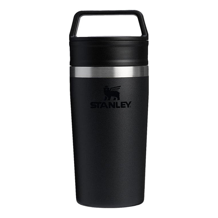 STANLEY 12OZ CAFE TO GO TRAVEL MUG-BLACK 2.0