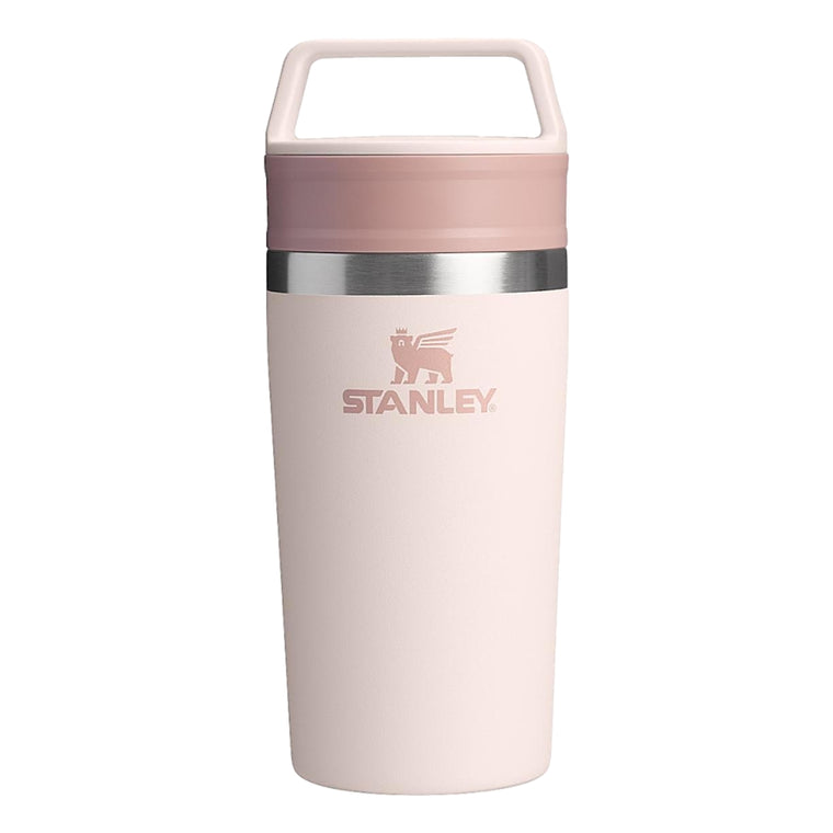 STANLEY 12OZ CAFE TO GO TRAVEL MUG-ROSE QUARTZ