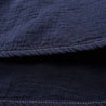 MADNESS 1/2 PLACKET MN-TEAM TWILL SHIRT (MADE IN JAPAN)-BLUE