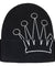 STUSSY CUFF BEANIE CROWN-BLACK