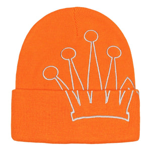 STUSSY CUFF BEANIE CROWN-ORANGE