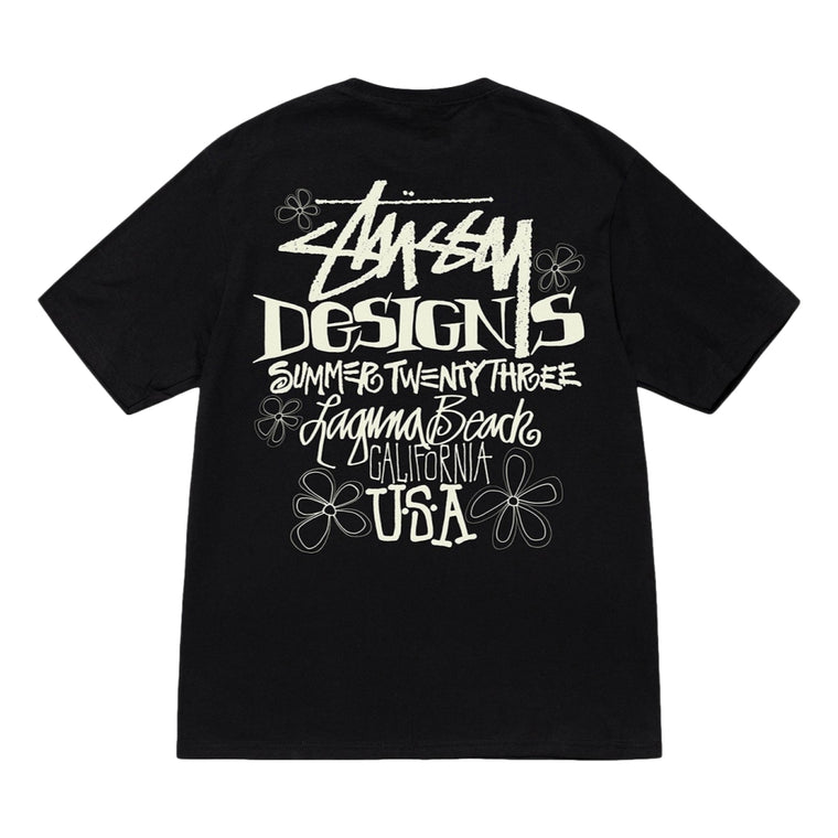 CONSIGNMENT- STUSSY SUMMER LB TEE-BLACK