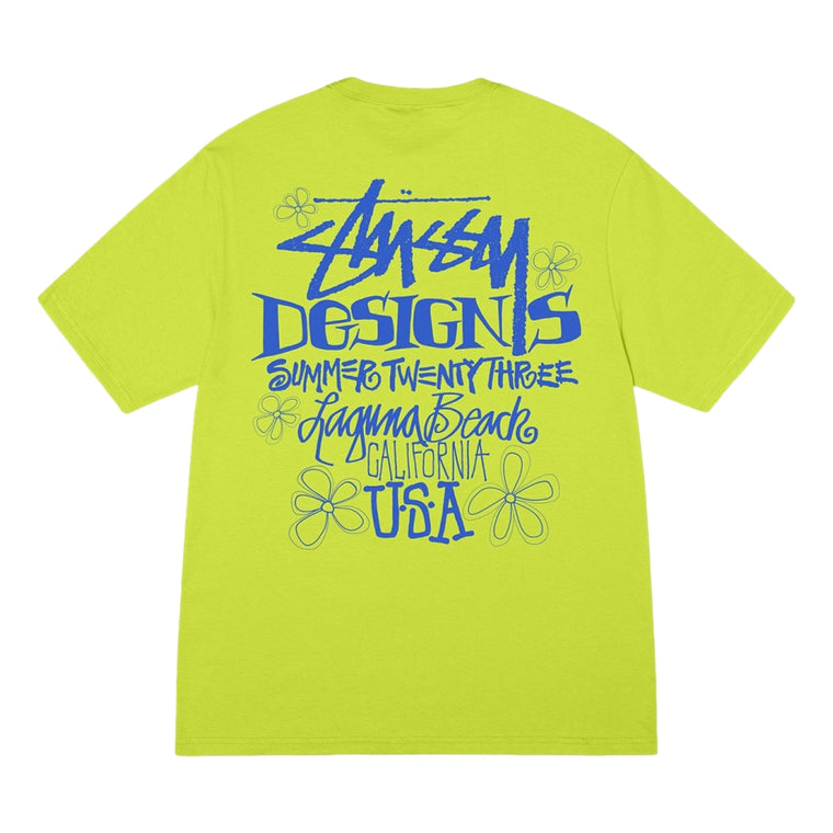 CONSIGNMENT- STUSSY SUMMER LB TEE-LIME