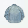 MADNESS 1940S CHAMBRAY WORKSHIRT-BLUE