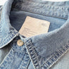 MADNESS 1940S CHAMBRAY WORKSHIRT-BLUE