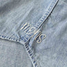 MADNESS 1940S CHAMBRAY WORKSHIRT-BLUE