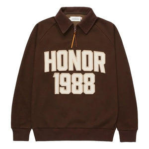 HONOR THE GIFT 1988 QTR ZIP-BROWN